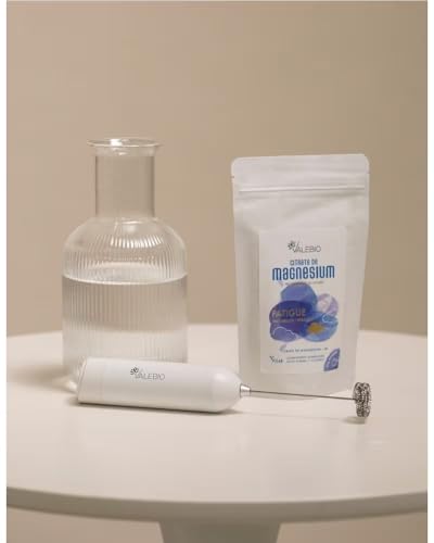 Mousseur électrique Valebio I Mini Fouet Sans Fil Acier Inoxydable I Idéal pour Collagène et Matcha